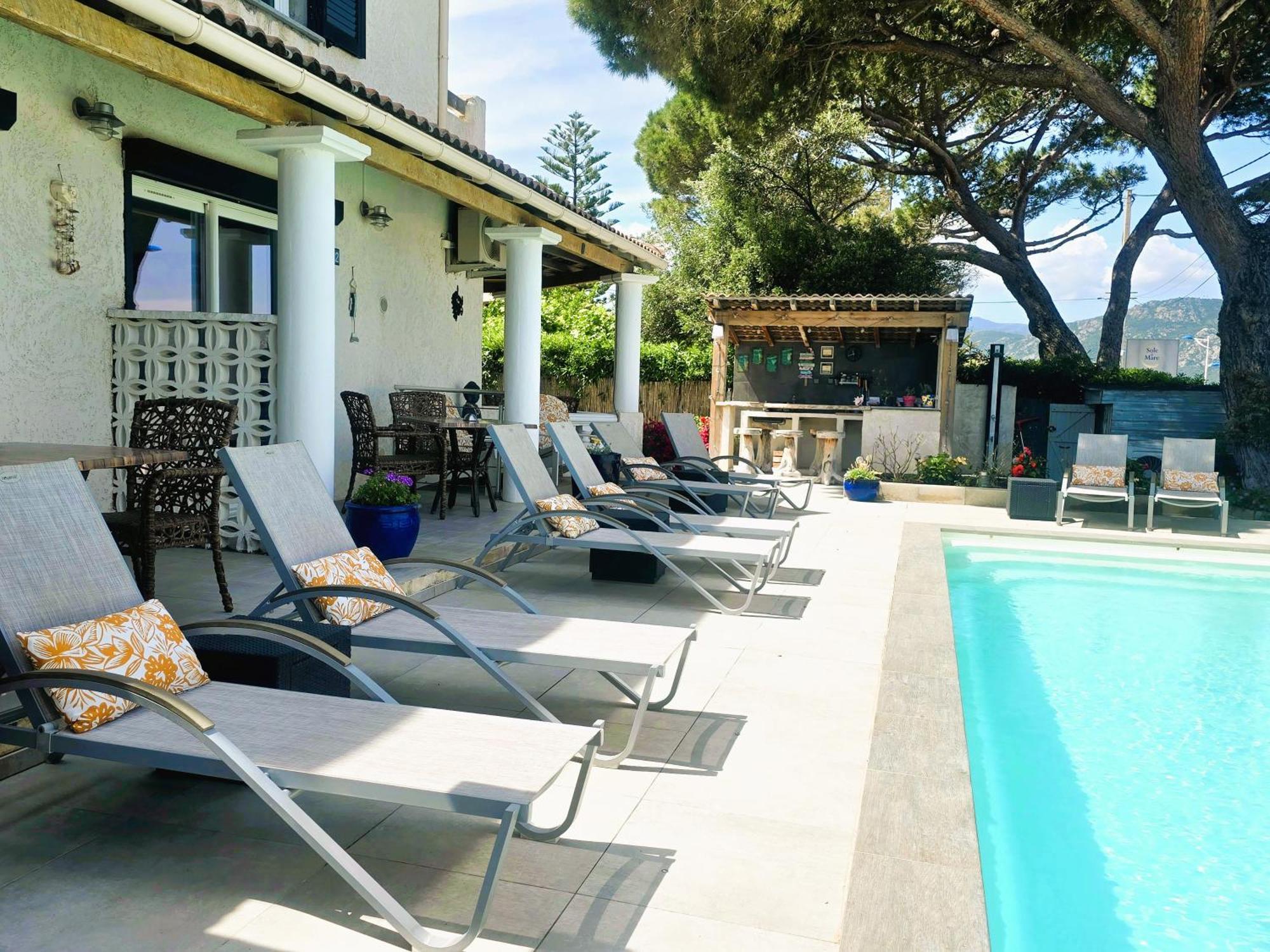 Appart Bleu Azur Saint-Florent  Eksteriør bilde