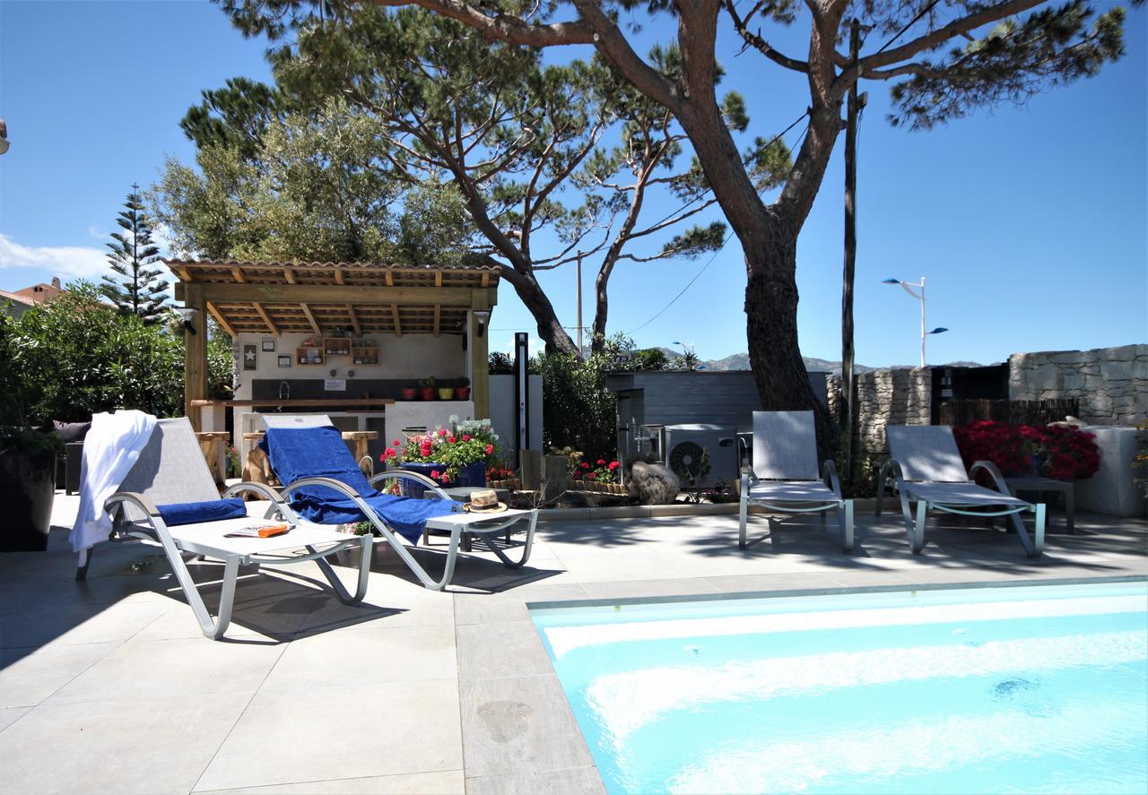 Appart Bleu Azur Saint-Florent  Eksteriør bilde